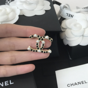 Chanel Bracelet Chanel Black Crystals CC Bracelet 