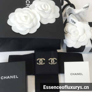 Luxury Womens Jewelry Chanel Earring Chanel Crystals CC Earrings A39PP120 AA175625