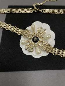 Luxury Womens Belts Chanel 2022 Chain Belts in Gold A175PP280 AA176079