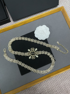 Luxury Womens Belts Chanel 2022 Chain Belts in Gold A175PP280 AA176079