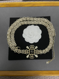 Luxury Womens Belts Chanel 2022 Chain Belts in Gold A175PP280 AA176079