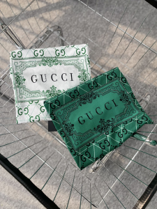 Luxury Mens Clothing Gucci GG Cotton T Shirt in Green M To XXXL A168PP480 AA176264