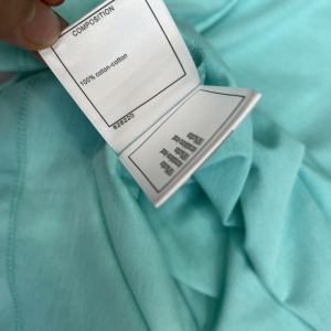 Replica Womens Clothing Chanel CC Logo Cotton T Shirt in Blue SML A154PP280 AA176520