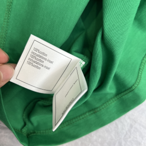 Replica Womens Clothing Chanel CC Logo Cotton T Shirt in Green SML A154PP280 AA176521