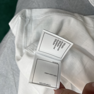 Replica Womens Clothing Chanel CC Logo Cotton T Shirt in White SML A154PP280 AA176519