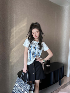 Replica Womens Clothing Dior White Cotton T Shirt SML A154PP280 AA176529