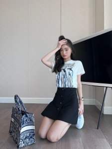 Replica Womens Clothing Dior White Cotton T Shirt SML A154PP280 AA176529