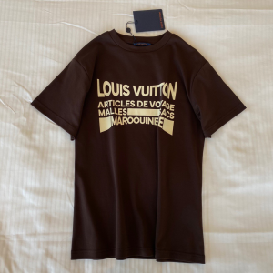 Louis Vuitton Black Cotton T Shirt 