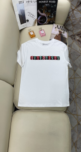 Balenciaga Logo Print Cotton T Shirt White 