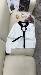 Replica Womens Clothing Chanel White Knitwear Tops SML A40PP580 AA176642