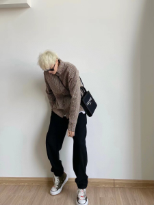 Replica Womens Clothing Dior Oblique Shirt in Brown SML A154PP480 AA176881