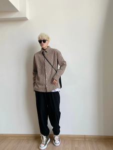 Replica Womens Clothing Dior Oblique Shirt in Brown SML A154PP480 AA176881