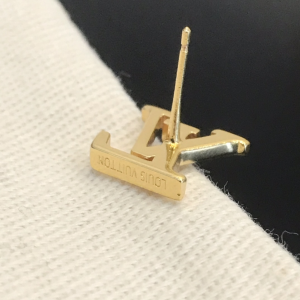 Replica Womens Jewelry Louis Vuitton Earring LV Iconic Gold Earrings A39PP110 AA176635