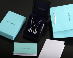 Tiffany Necklace Tiffany Crystal Atlas Pendant 