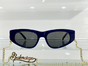 Luxury Womens Sunglasses Balenciaga Luxury Sunglasses BB0095 Blue A182PP180 AA177314