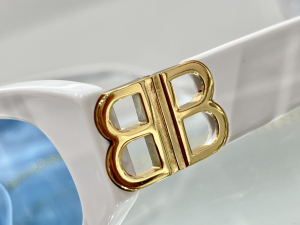 Luxury Womens Sunglasses Balenciaga Luxury Sunglasses BB0095 White A182PP180 AA177311
