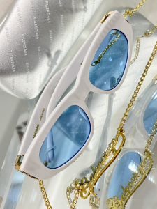 Luxury Womens Sunglasses Balenciaga Luxury Sunglasses BB0095 White A182PP180 AA177311
