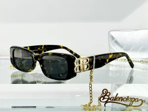Balenciaga Luxury Sunglasses BB0096 Brown 