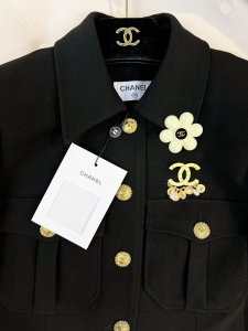 Replica Womens Clothing Chanel 2022 Black Jacket SML A228PP780 AA177880