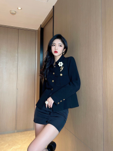 Replica Womens Clothing Chanel 2022 Black Jacket SML A228PP780 AA177880