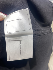 Replica Womens Clothing Chanel CC Logo Black Denim Jacket SML A228PP580 AA177878