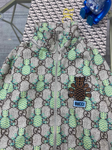 Replica Womens Clothing Gucci Pineapple GG Print Jacket SMLXL A228PP680 AA177887