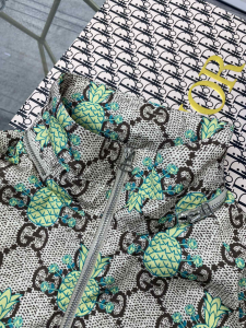 Replica Womens Clothing Gucci Pineapple GG Print Jacket SMLXL A228PP680 AA177887