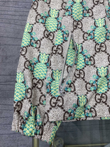 Replica Womens Clothing Gucci Pineapple GG Print Jacket SMLXL A228PP680 AA177887