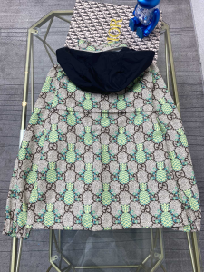 Replica Womens Clothing Gucci Pineapple GG Print Jacket SMLXL A228PP680 AA177887