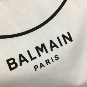 Replica Womens Clothing Balmain White Cotton T Shirt SML A228PP280 AA178062