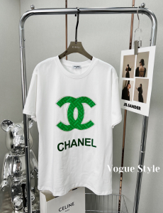 Replica Womens Clothing Chanel 2022 Cotton T Shirt SML A228PP280 AA178064