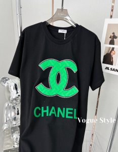 Replica Womens Clothing Chanel 2022 Cotton T Shirt SML A228PP280 AA178064