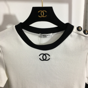 Replica Womens Clothing Chanel White Cotton T Shirt SML A228PP280 AA178059