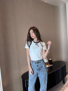 Replica Womens Clothing Chanel White Cotton T Shirt SML A228PP280 AA178059