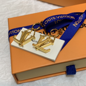 Louis Vuitton LV Optic Earrings Gold 