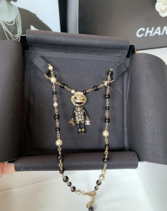 Replica Womens Jewelry Chanel 2022 Long Pearls Necklace AB7877 A118PP280 AA178107