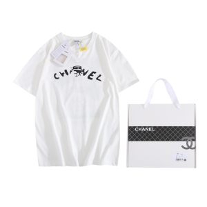Chanel White Cotton T Shirt 