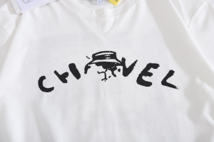 Replica Womens Clothing Chanel White Cotton T Shirt S To XL A130PP280 AA178342