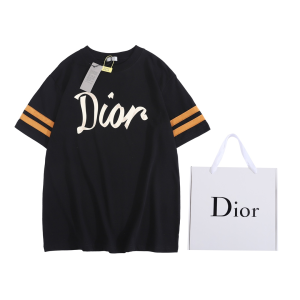 Dior Black Cotton T Shirt 