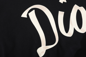 Replica Womens Clothing Dior Black Cotton T Shirt S To XL A130PP280 AA178340