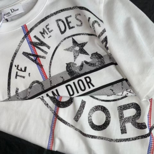 Replica Womens Clothing Dior White Cotton Jersey T Shirt SML A154PP280 AA178413