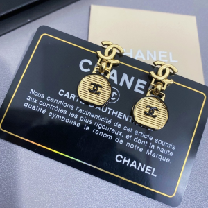 Replica Womens Jewelry Chanel Gold CC Bag Earrings A152PP110 AA178401