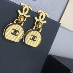 Replica Womens Jewelry Chanel Gold CC Bag Earrings A152PP110 AA178401