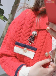 Replica Womens Jewelry Chanel Nautical Figural Enamel Brooch A39PP150 AA178237