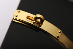 Replica Womens Jewelry Hermes Small Kelly Bracelet in Gold A205PP420 AA178431
