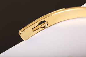 Replica Womens Jewelry Hermes Small Kelly Bracelet in Gold A205PP420 AA178431