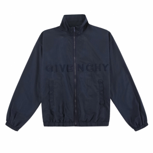 Givenchy Zippered Jogging Pants 4G Jacket Midnight Blue Soft Nylon 44 46 48 Givenchy Zippered Jogging Pants 4G Jacket Midnight Blue Soft Nylon 44 46 48