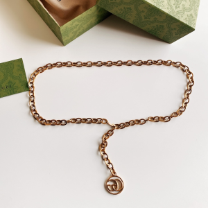 Gucci Double G Chain Belt Gold 