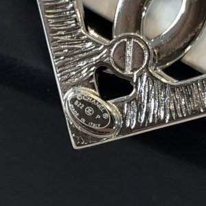 Replica Womens Jewelry Chanel CC Logo Square Earrings A39PP130 AA178458