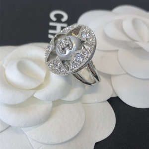 Chanel Round Star Crystals Rings 